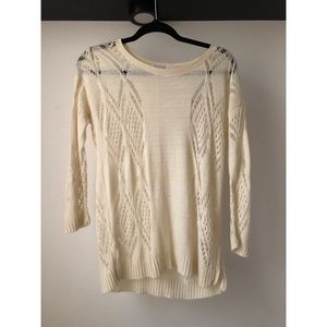 Women’s beige sweater